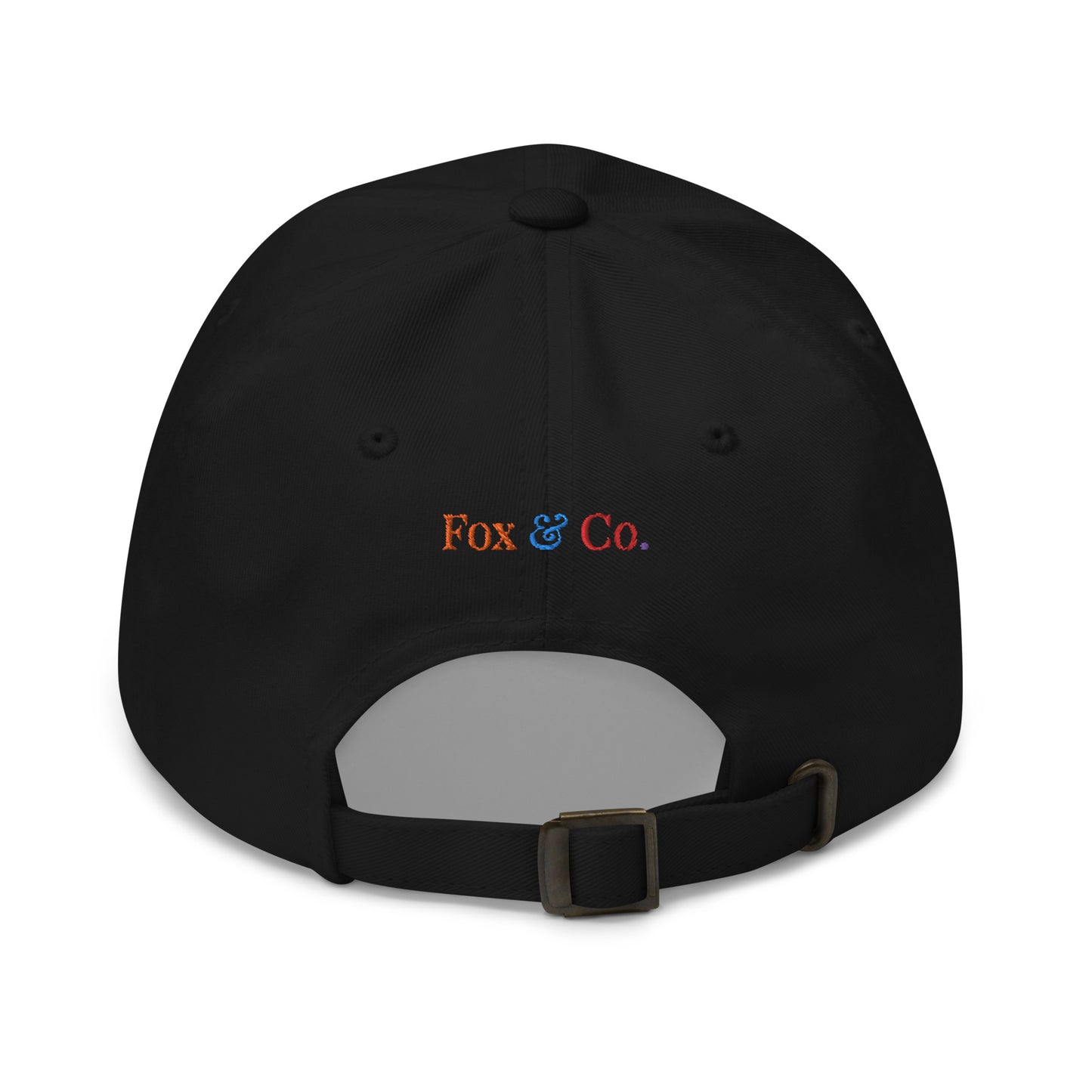 Neon Fox Heads - Black Cap
