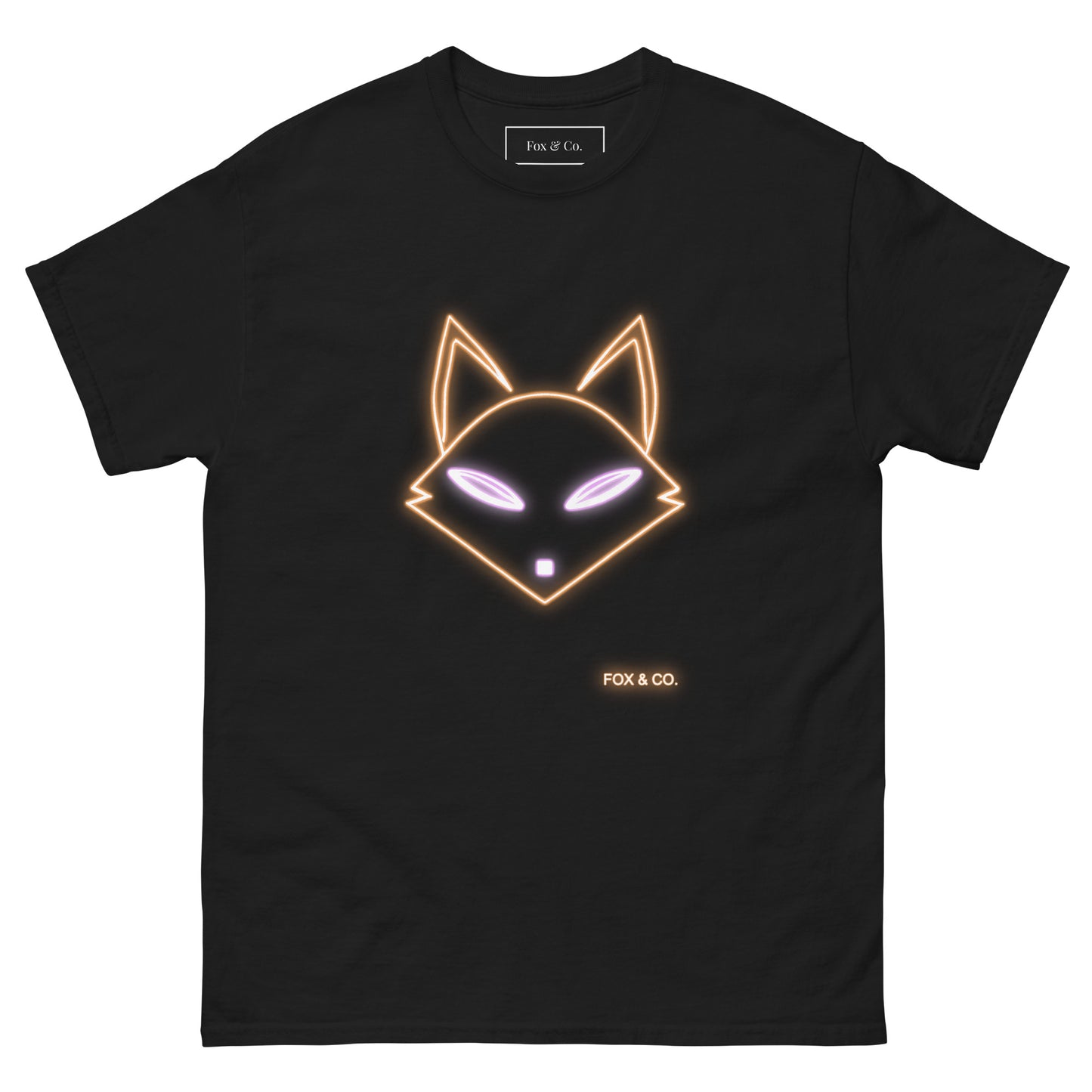 Neon Fox Orange T-shirt - Men's