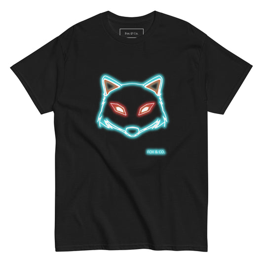 Neon Fox Blue T-shirt - Men's