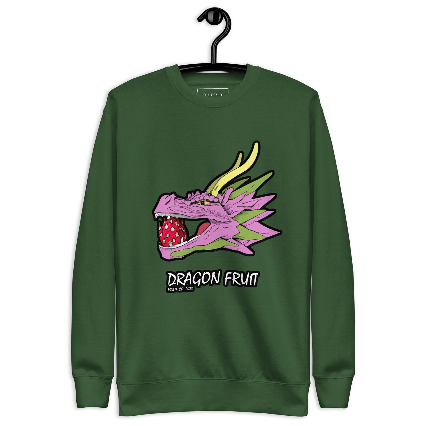 Dragon Fruit - Green Sweatshirt