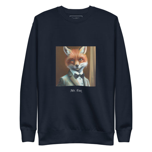 Mr. Fox - Navy Blue Sweatshirt